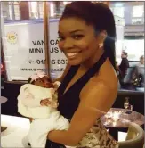  ??  ?? Gabrielle Union and baby Olianna