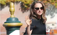  ?? (Tony Gentile/Reuters) ?? NATALIE PORTMAN teams up with Alma Har’el.