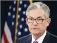  ??  ?? The stocks’ rebound is being attributed to Fed Chair Jerome Powell’s patience on hiking rates.