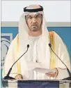  ??  ?? Cumbre. El ministro emiratí de Petróleo, Ahmed al Jaber.