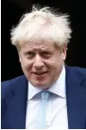  ?? (Reuters) ?? BORIS JOHNSON