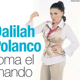  ?? CORTESÍA • TELEVISA ?? DALILAH POLANCO. La actriz metida en su papel de “Beatriz”.