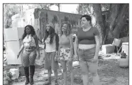  ??  ?? Laci Mosely (left) stars as Jayla, Patty Guggenheim as Erica, Laura Chinn as Shelby and Melanie Field as Kaitlin in Pop’s Florida
Girls. The series, filmed in Georgia but set in Florida, is one of two new offerings that showcase “The Sunshine State” in all its glory.