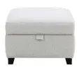  ??  ?? Layla storage footstool, £269, House Beautiful Collection at DFS