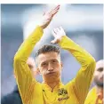  ??  ?? Durchpuste­n nach verpasstem Titel: Dortmunds Marco Reus.