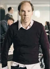  ?? CHANNEL 4 / HBO ?? Benedict Cumberbatc­h encarna a Dominic Cummings