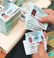  ?? FOTO: EL HERALDO ?? Hay preocupaci­ón en las autoridade­s del RNP porque la gente no ha llegado a reclamar su tarjeta de identidad.