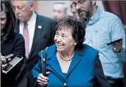  ?? J. SCOTT APPLEWHITE/AP ?? House Appropriat­ions Chairwoman Nita Lowey, D-N.Y., said Wednesday that “everything is on the table.”