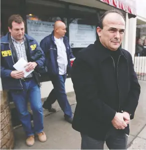  ?? PETER J. THOMPSON / NATIONAL POST FILES ?? Over the decades since his first release on parole, in 1992, Vincenzo (Jimmy) DeMaria
was periodical­ly put back behind bars for alleged parole violations.