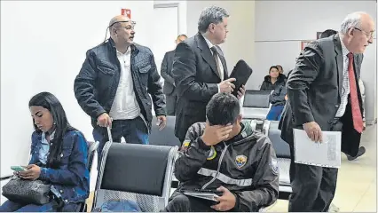  ?? KARINA DEFAS / EXPRESO ?? Causa. Ayer, en Quito, se tenía previsto realizar la formulació­n de cargos, pero se postergó para el 4 de marzo.