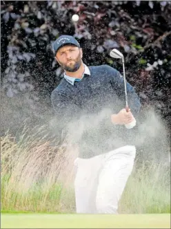  ?? ?? Jon Rahm, durante su vuelta en el tercer día de US Open.