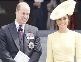  ?? Photo from instagram.com/princeandp­rincessofw­ales ?? With his wife Catherine, the Princess of Wales.