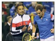  ?? (Photo EPA) ?? Noah et Gasquet bien partis.