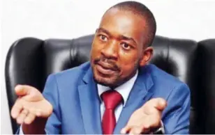  ?? ?? Nelson Chamisa