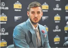  ??  ?? Tyler Lydon passed up his chance to make a trip to the Barclays Center for the NBA draft to enjoy outdoor time with family and friends. John Leyba, The Denver Post