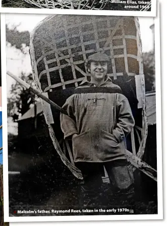  ?? ?? > Malcolm’s father, Raymond Rees, taken in the early 1970s