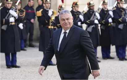  ?? ARKIVBILD: MICHEL EULER ?? Viktor Orbán.