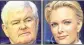  ??  ?? Ex-House Speaker Newt Gingrich clashed Tuesday with Fox News host Megyn Kelly over sex accusation­s involving Donald Trump.