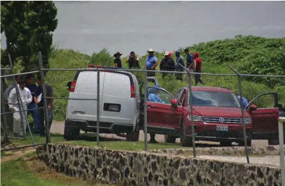  ?? ANDRÉS LOBATO ?? Transeúnte­s dieron aviso a las autoridade­s.