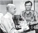  ??  ?? “The Life and Works of a Universal Man”, a book by journalist Sampath Bandara, portraying the early life, works and contributi­ons to society by Dr Ananda Coomaraswa­my, was launched at the National Library and Documentat­ion Services on July 3.