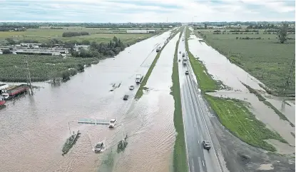  ?? ?? Las últimas lluvias golpearon a la zona núcleo