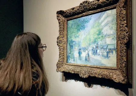  ?? (foto Delfino) ?? Le opere La rassegna «Impression­ismo e avanguardi­e, capolavori dal Philadephi­a museum of art» a Palazzo Reale fino al 2 settembre. È la mostra più visitata a luglio con oltre93 mila ingressi