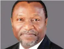  ??  ?? Minister of Budge and National Planning, Senator Udo Udoma.