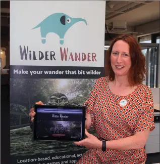  ??  ?? Founder of Wilder Wander Vicky O’Donnell.