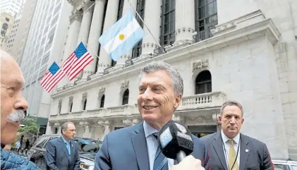 ??  ?? Objetivo. El Gobierno y un objetivo para este año: que la Argentina deje de ser ‘economía de frontera’.