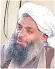  ?? ?? Qari Baryal is accused of directing suicide attacks