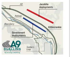  ?? Pictures: Steve MacDougall and Kim Cessford. ?? Clockwise from main: Video explaining the plans as part of the public inquiry, a map of the route and MSP Murdo Fraser.