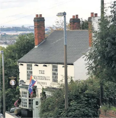  ??  ?? The Waterfall pub in Waterfall Lane today (Keith Fenton)