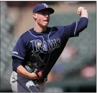  ?? AP/JULIO CORTEZ ?? Ryan Yarbrough allowed 2 hits and 1 run while striking out 6 in 61/3 innings of relief Sunday in Tampa Bay’s 4-1 victory over Baltimore.