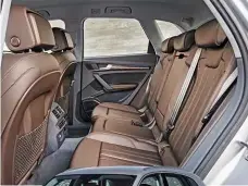  ??  ?? There’s lots of room in the rear, but bulky C-pillars mean taller adults may need to duck when getting in INTERIOR