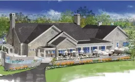  ?? ?? The expanded patio at The Golf Club at Yankee Trace will allow for much more outdoor seating, as well as expanded options for hosting events.