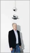  ??  ?? Chris Larsen, a 59-year-old tech industry veteran who made a fortune in cryptocurr­ency, has paid nearly $4 million to install security cameras on private property with the permission of the owners.