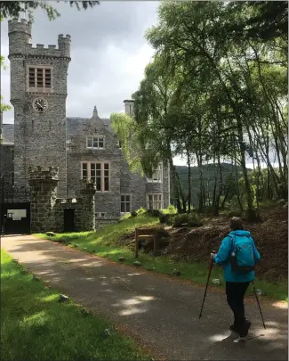  ??  ?? Carbisdale Castle is a former, very grand, youth hostel