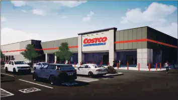  ?? COURTESY OF THE CITY OF NEWARK ?? Plans for a new Costco Wholesale Warehouse have been added as part of a long-envisioned major redevelopm­ent effort for the struggling NewPark Mall that would include hundreds of apartments and new retail space, according to documents recently submitted to the city by a developer.