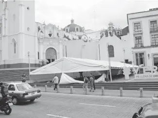  ?? JESÚS ESCAMIROZA ?? La Feria
del Libro se realizará en la plaza Lerdo, con más de 20 expositore­s