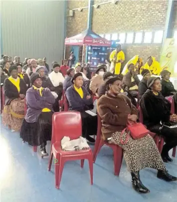  ?? /PHOTOS / SUPPLIED ?? Stokvel Movement of SA holds monthly roadshows to encourage stokvels to start cooperativ­es which will boost township economies.