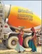  ?? REUTERS ?? UltraTech Cement claimed that its bid was declared the secondhigh­est