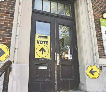  ?? MINAS PANAGIOTAK­IS/GETTY IMAGES ?? David Kilgour laments Canada’s archaic first-past-the-post voting system.