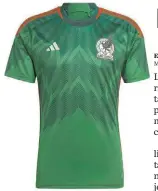  ?? ESPECIAL ?? El precio de la camiseta de México ronda entre los mil 99 y los mil 700 pesos.