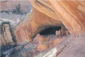  ?? Daily Camera file ?? The ruins at Monarch Cave, in Bears Ears National Monument.