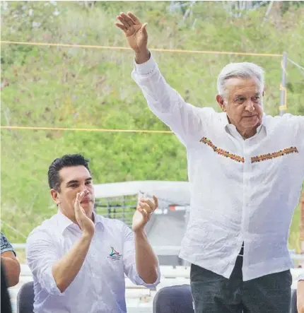  ??  ?? López Obrador, en esta imagen de febrero, dará hoy un mensaje por sus primeros 100 días.