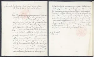  ??  ?? THE WRITE STUFF: Letter from “Phaja Surivongmo­ntri” (Dit Bunnag) to President James Monroe, 1818