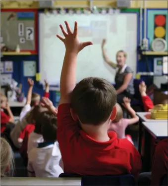  ??  ?? On average, teachers’ pay in Scotland was 82 per cent that of other graduates in 2015, the report found.
