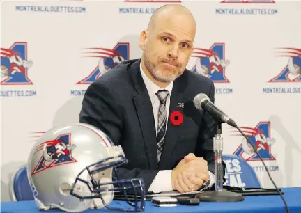  ?? MARIE-FRANCE COALLIER FILES ?? Former Alouettes president Mark Weightman has found a new home after more than 20 years with the CFL franchise, taking a marketing position in September with Swedish Hockey League club Linköpings HC, which is located near his family’s cottage.