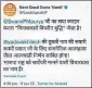  ?? ?? (Above)Tweets of Nand Gopal Gupta ‘Nandi’ and (top)Keshav Prasad Maurya’s tweet.