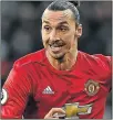  ??  ?? ZLATAN IBRAHIMOVI­C